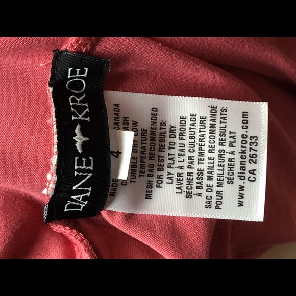 NWOT Diane Kroe Convertible cross top and skort / romper - Picture 11 of 13